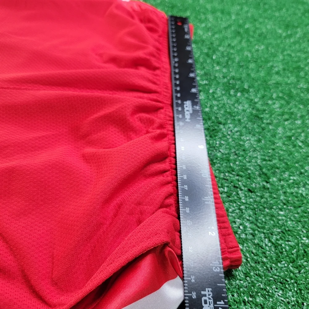 Nike Dri-Fit Elite Boy's Basketball Shorts Size XL Red White Pockets Drawstring